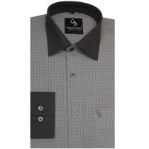 Checks Gray T-shirt : Business