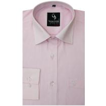 Self Design Pink Shirt : Business