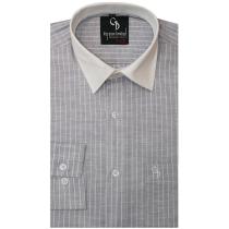 Stripes Gray Shirt : Business
