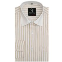 Stripes Fawn Shirt : Business
