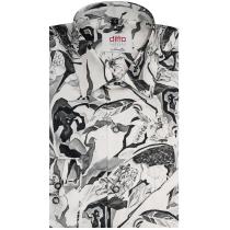 Checks White Shirt : Ditto