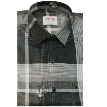 Checks Brown Shirt : Ditto