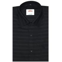 Self Design Black Shirt : 