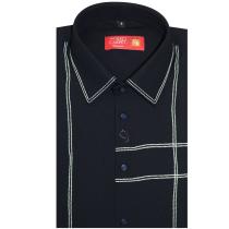 Combination Navy Blue Shirt : Ditto