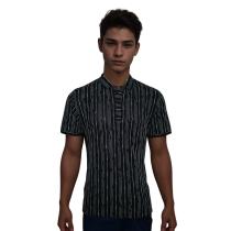 Stripes Black T-shirt : Regular