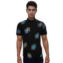 Print Black Shirt : Regular