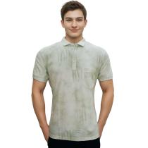 Print Green Shirt : Regular
