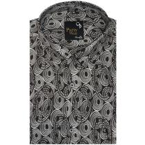 Print Black Shirt : Party