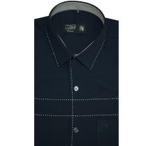 Combination Navy Blue Shirt : Ditto