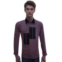 Combination Mauve Shirt : Ditto