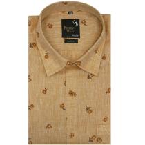 Print Khakhi Shirt : Party