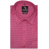 Checks Purple T-shirt : Business