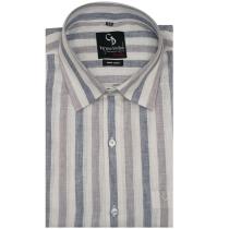 Stripes Gray Shirt : Business