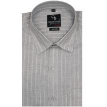 Stripes Gray Shirt : Business