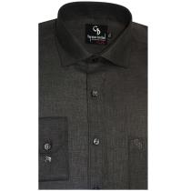 Plain Dark Gray Shirt : Business