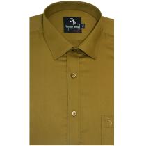 Plain Brown Shirt : Business