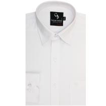 Self Design White Shirt : Business
