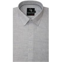 Self Design Blue Shirt : Business