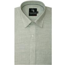 Self Design Green Shirt : Business