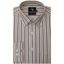 Stripes Fawn Shirt : Business