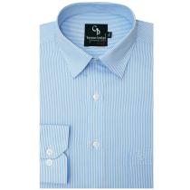 Stripes Blue Shirt : Business