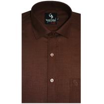 Plain Brown Shirt : Business