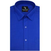 Plain Royal Blue Shirt : Business