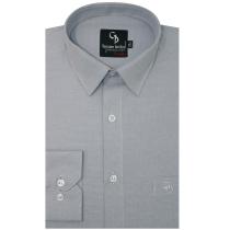 Self Design Dark Gray Shirt : Business