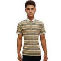 Stripes Fawm T-shirt : Regular