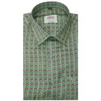 Print Green Shirt : Ditto