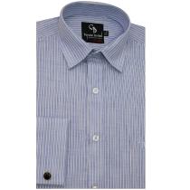 Stripes Blue Shirt : Business