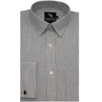 Stripes Gray Shirt : Business