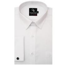 Self Design White Shirt : Business