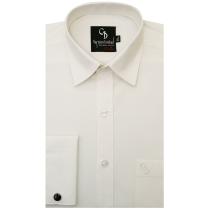 Self Design White Shirt : Business