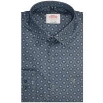 Print Gray Shirt : Ditto
