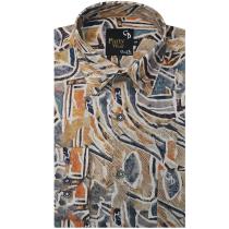 Print Yellow Shirt : 