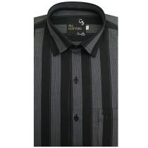 Stripes Dark Gray Shirt : Business