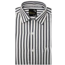 Stripes Dark Gray T-shirt : Business
