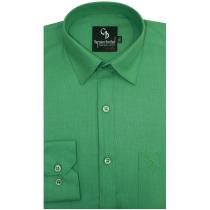 Plain Dark Green Shirt : Business