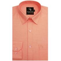 Plain Peach Shirt : Business