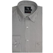 Stripes Gray Shirt : Business