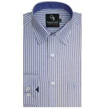 Stripes Navy Blue Shirt : 