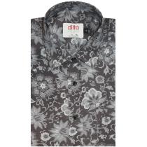 Print Dark Gray Shirt : 