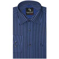 Stripes Blue Shirt : Business