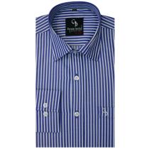 Stripes Blue Shirt : Business