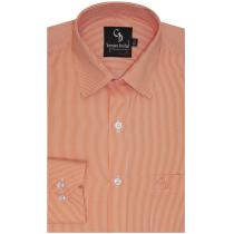 Stripes Orange Shirt : Business