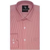 Stripes Red Shirt : Business