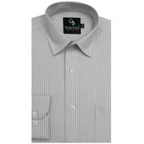Stripes Gray Shirt : Business