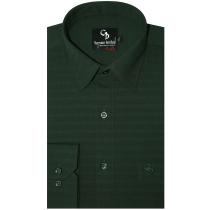Self Design Green Shirt : Business