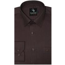 Self Design Dark Gray Shirt : Business